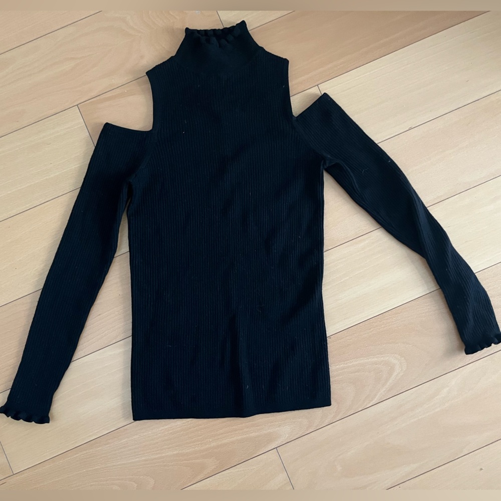 Rebecca Taylor Wool Sweater with cutouts